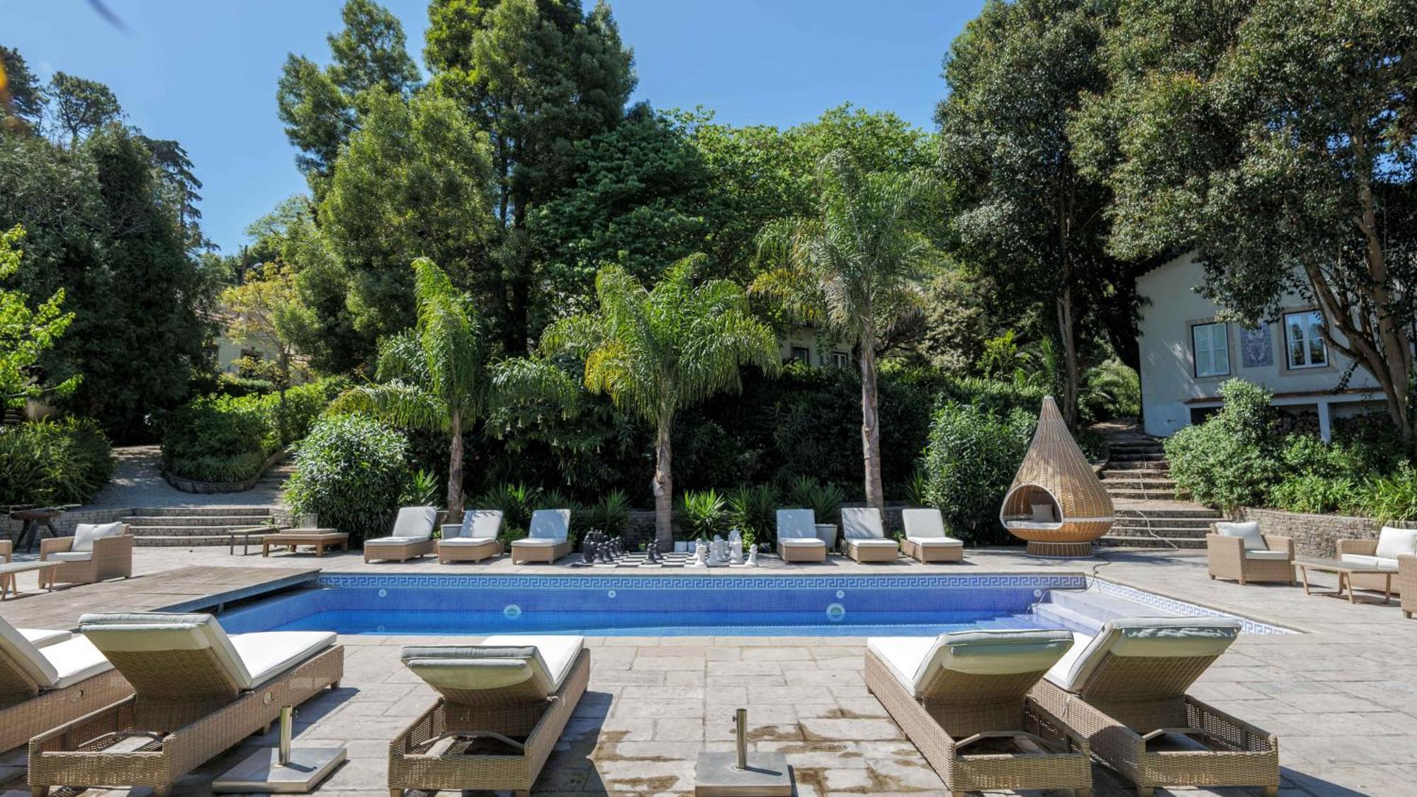 Luxurious Royal Estate In Historic Sintra Paradise Экстерьер фото