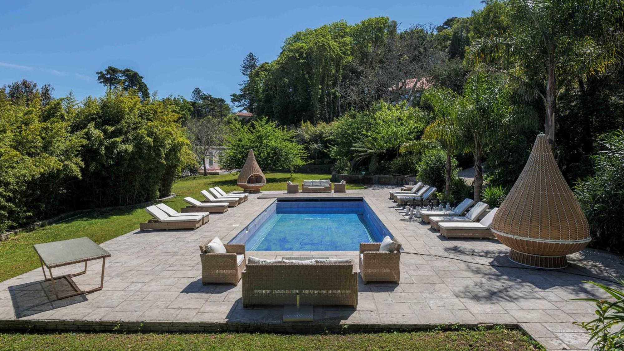 Luxurious Royal Estate In Historic Sintra Paradise Экстерьер фото